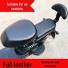 Universal Waterproof Electric Bike Seat Cover, Four Seasons PU Leather, Wear-Resistant, Sunscreen