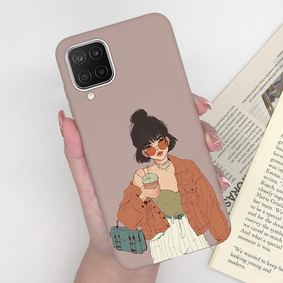 For Samsung Galaxy F22 6.4 inches Case Butterfly Soft Silicon Back Cover For Samsung Galaxy M32 SM-M325FV New Fashion Phone Bags