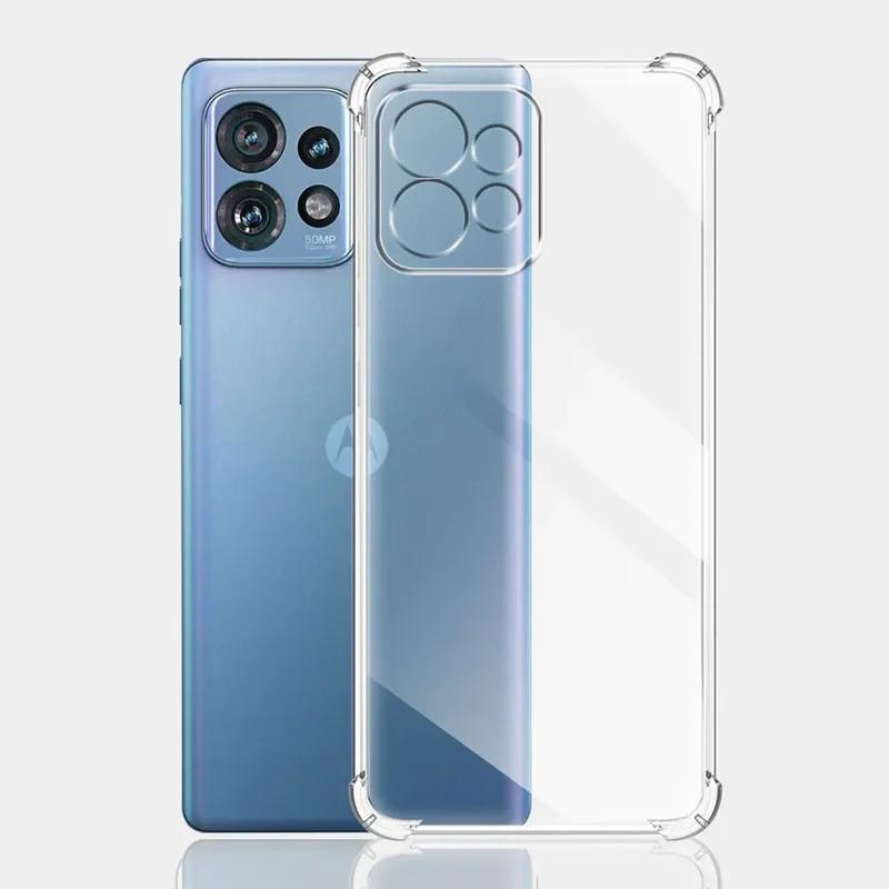For Motorola Moto Edge 40 Pro Case For Mote Edge40 Edge40Pro Clear Soft Silicone TPU Protection Back Cover Coque Carcase Coques