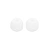 12PCS / 6 Pairs Replacement Earbuds Ear Tips Ear Buds Silicone Tips for In-Ear Headphones 3 Sizes