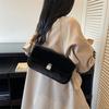 Versatile Hand Carrying Baguette Bag Women's Autumn New High-end Texture Simple Casual Shoulder Armpit Bag