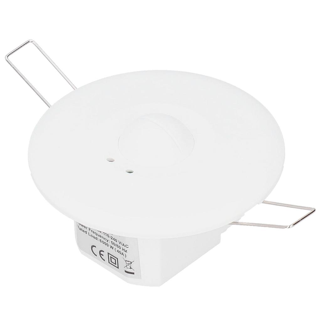 110?240V Microwave Motion Detector Light Switch Ceiling Recessed Adjustable Induction Switch