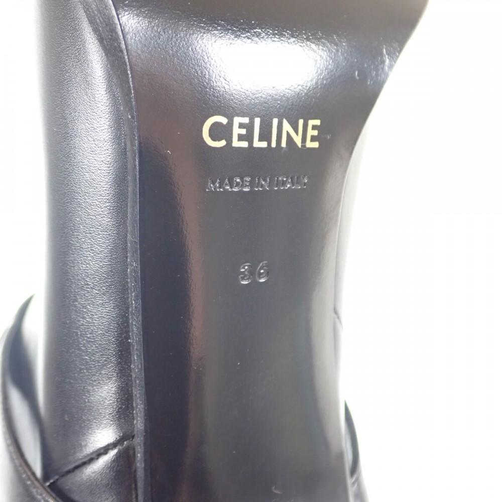 CELINE  351363314C.38NO 36 boots black Calfskin Women