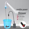 Portable Rechargeable Electric Shower Head for Dorms, Rentals, Outdoors