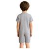 Boys Dinosaur Jumpsuit Short Sleeve Back Invisible Zipper Thigh Length Adaptive Bodysuit Special Needs
