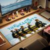 The Beach Boys Color Mouse Pad Large Gaming Table Cushion Non-slip Laptop Tablet Big Mousepad XXL Mat Mini PC Playmat With Lock Edge
