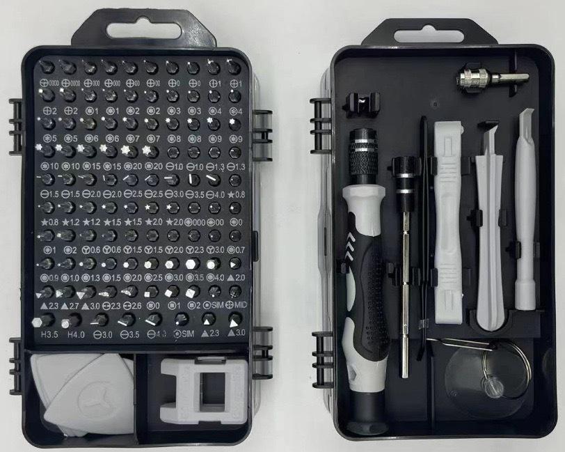 Набор прецизионных отверток 115-в-1 для ремонта часов и мобильных телефонов