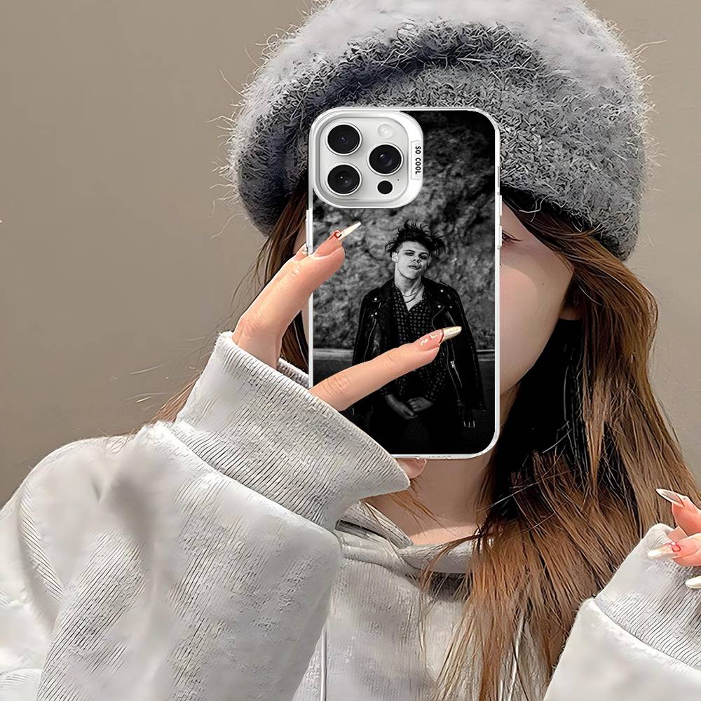 Y-Yungblud Lowlife Для iPhone 15 14 13 Plus 17 16 12 11 Pro Max Матовый Цветной Серебряный Роскошный Чехол для Телефона