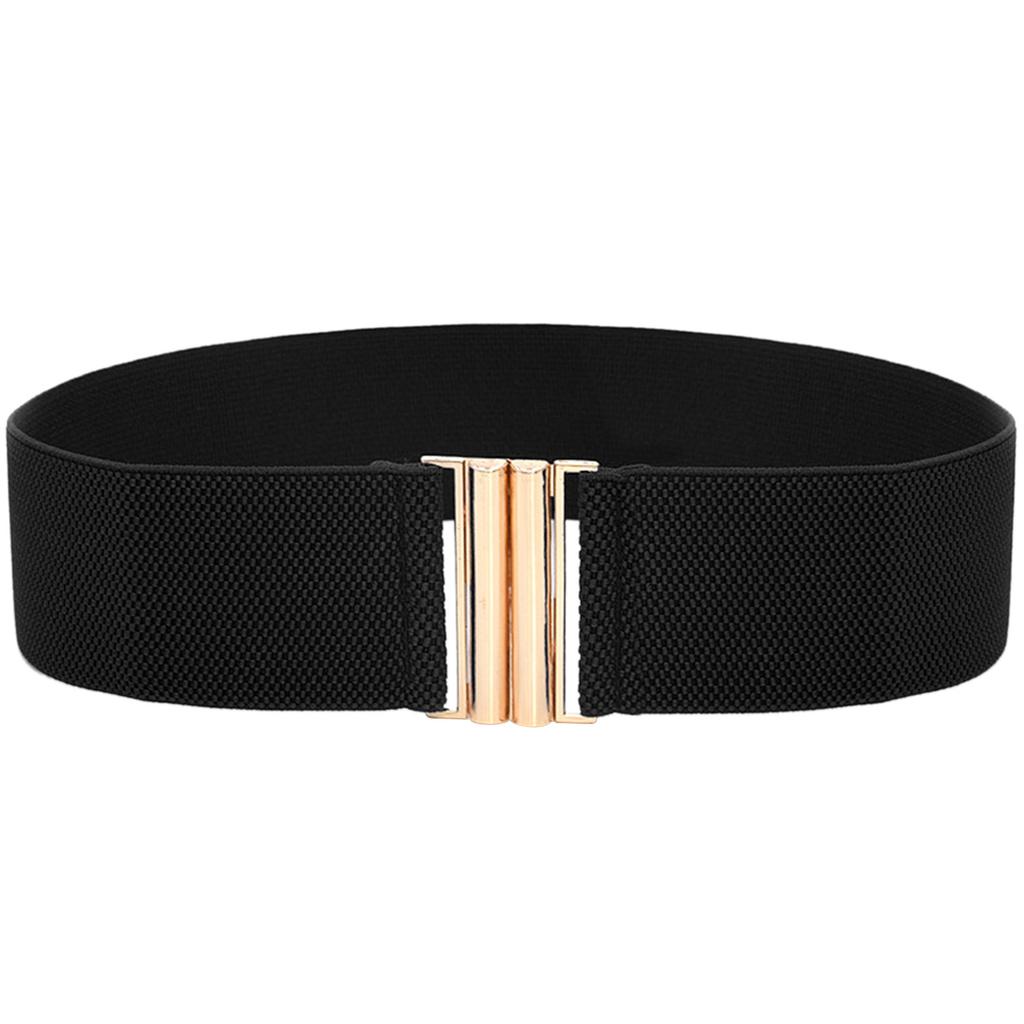 Stretchy Traditional Waist Chain Solid Color Belt for Women Prom Banquet Club Party Hot Girl Oversize Elegant Woven Belt