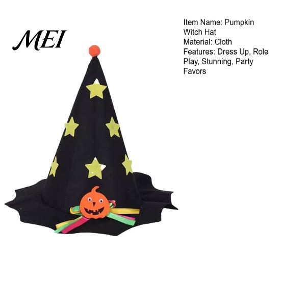 School Art Show Headgear Halloween Pumpkin Hat for Kids Adults, Funny Plush Comfortable Breathable Festival Witch Party Costume, Cosplay, Stage