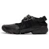 Air Rift Buckle Strap Women Sneakers Black IB8881-001