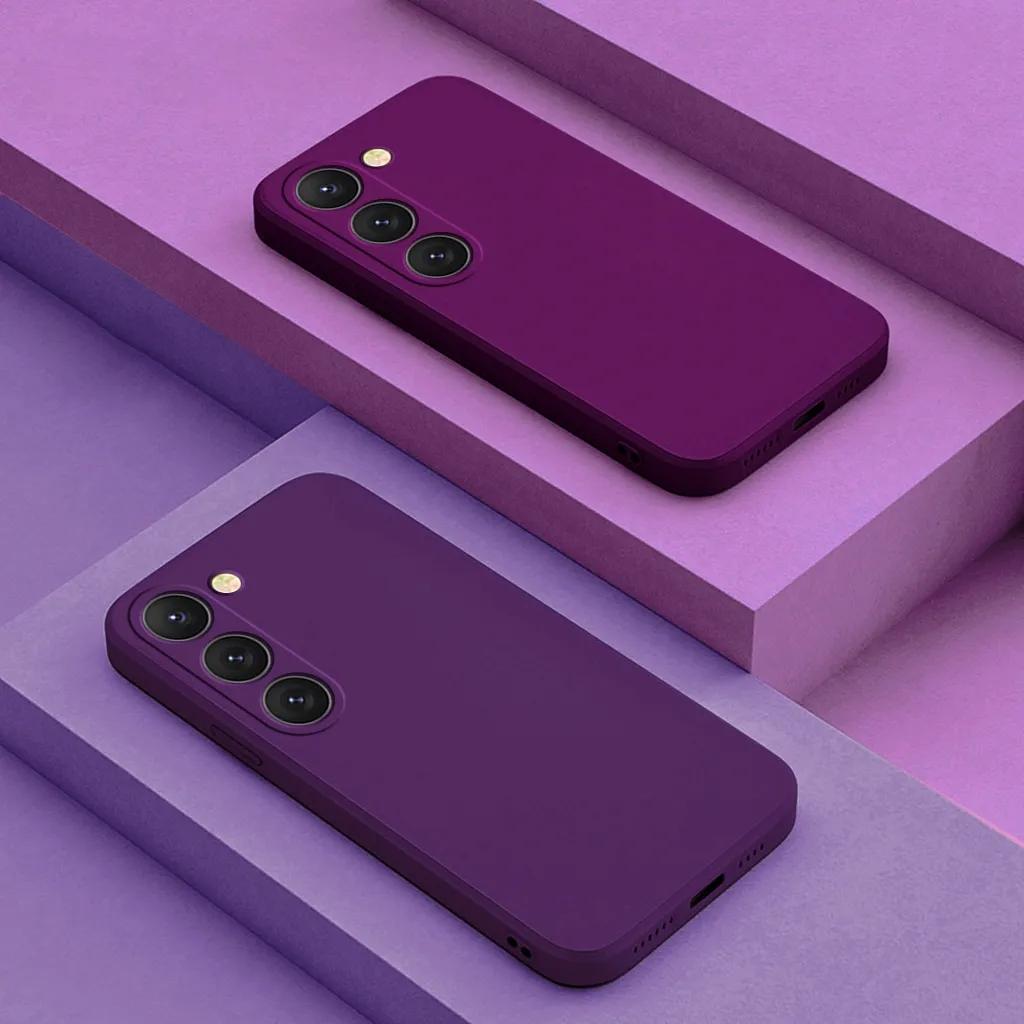 S23 S22 Ultra Case Жидкий силиконовый защитный чехол для объектива камеры Мягкий чехол для Samsung Galaxy S23 S 23 S22 Plus S23Ultra S23 Ultra