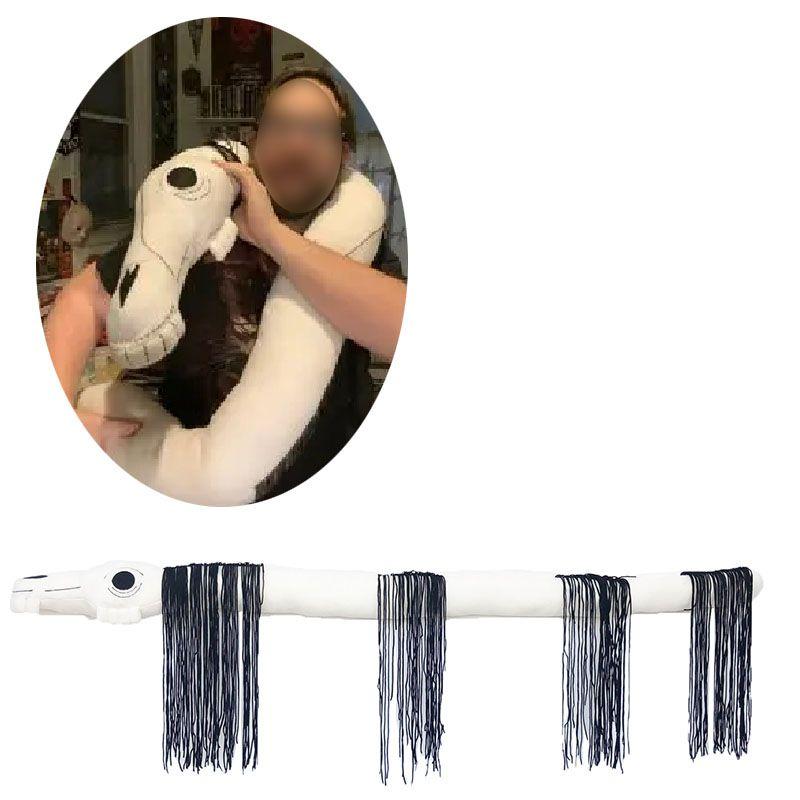 Огромная 130 см Длинная Плюшевая Игрушка Лошадь Тревор Лошадь Мечты Мягкая и Уютная Кукла