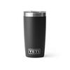 YETI Rambler 10 Ounce Tumbler Stainless Steel Vacuum Insulated MagSlider Lid (Black)