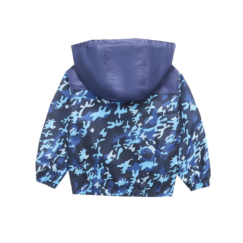 Детская одежда для мальчиков и девочек, детская одежда для маленьких детей, модная, с принтом, повседневная куртка с капюшоном на молнии, куртка