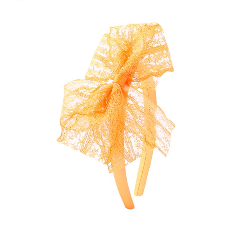 Lace Headbands Costumes For Women Girls Neon Lace Headband Bulk Outfits Party Accessories