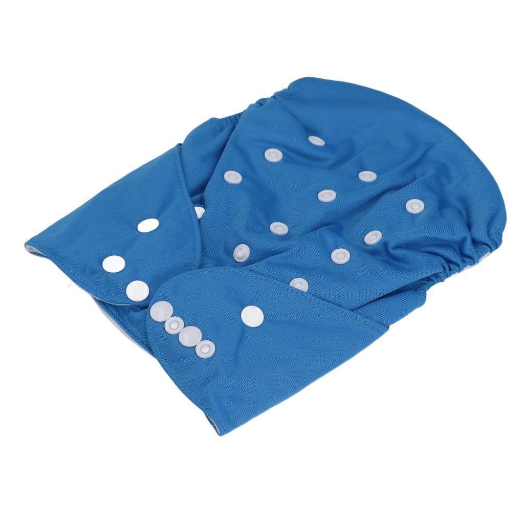 Детский тканевый подгузник моющийся многоразовый непромокаемый водонепроницаемый на двойных кнопках дышащая ткань