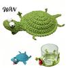 Drink Coaster DIY Crochet Lizard Kit, Handmade Knitting Animal Crafts, Kit Decorative Mug Coffee Cup Mat for Adults, Beginner Desk Accessory