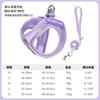 Reflective Pet Harness Vest With Leash Set Breathable Adjustable Dog Chest Strap Small To Medium Dogs 3-20lbs
