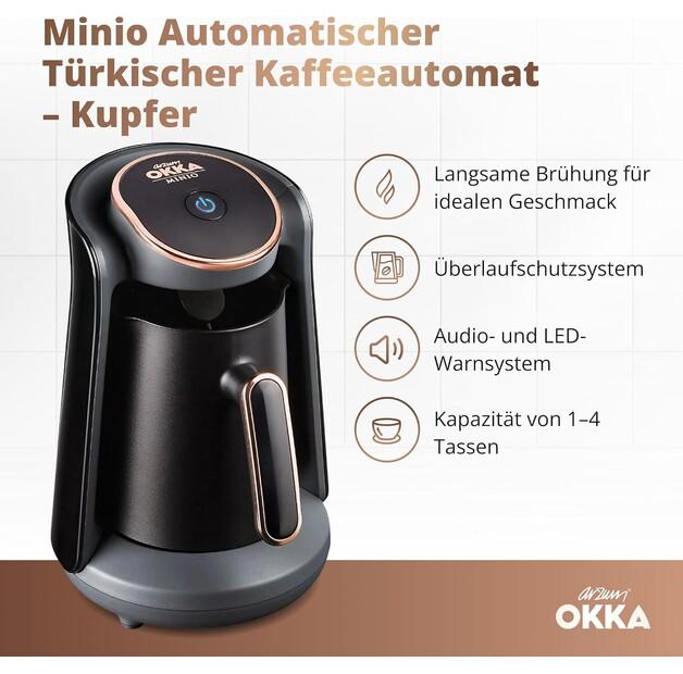 Кофеварка Arzum OK004 Okka Minio черный/бронза