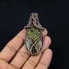 Dragon Blood Jasper 999 Copper Wire Wrapped Pendant, Handmade Gemstone Pendant Jewelry, Gifts For Wife Brand New Pendant