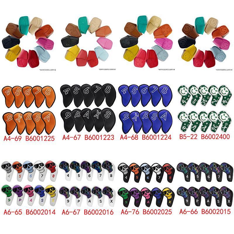 Golf Iron Headcovers - Assorted Styles