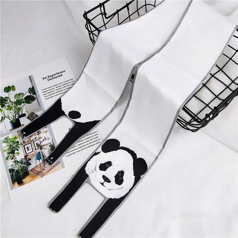 Small Scarf Women's Long Style Spring and Autumn Double-sided Decoration Versatile Winter Small Scarf Professional Scarf Long Scarf Accessory