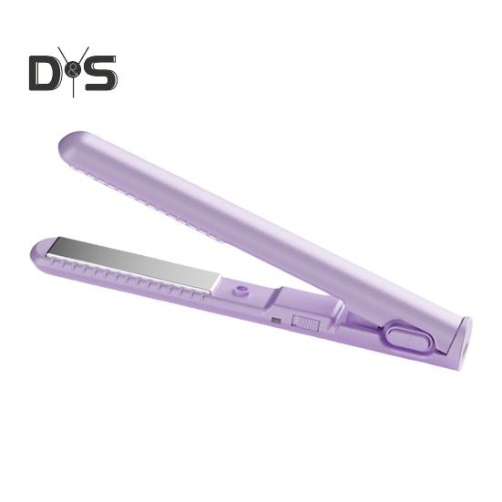 USB Мини-щипцы для завивки 2 в 1, двухцелевые щипцы для завивки, утюжок для волос, выпрямитель для волос, быстрый нагрев, портативный, для путешествий, для женщин, для коротких и длинных волос, укладка