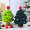 Cute Xmas Tree Crochet Kits Easy Yarn Thread Crochet Material  Christmas Present