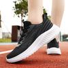 Fashion Women's Platform Training Lightweight Jogging Anti Slip Thick Sole Sports Wear-resistant Men's Casual Tennis Shoes Large Size