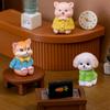 Креативный мультфильм милый кот собака свинья микро пейзаж смоляные украшения для домашнего украшения кавайное животное комната украшение стола