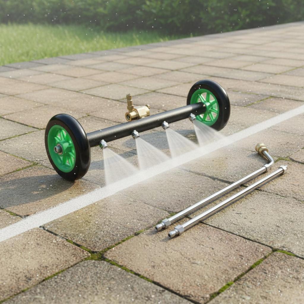 Очиститель днища 2-в-1 Водная щетка 4000 PSI Совместимый 16 дюймов Легкое переключение режимов