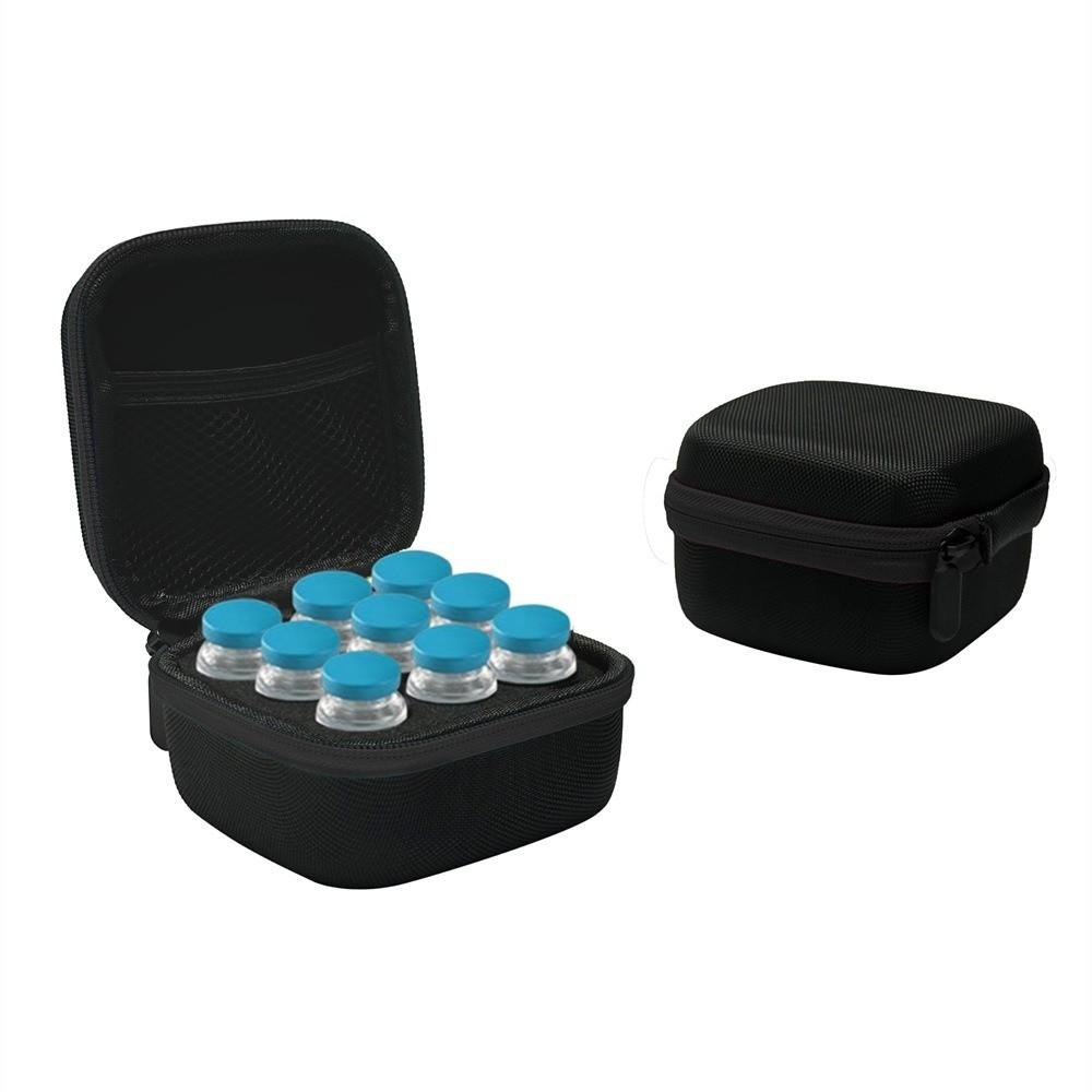 Wear-resistant EVA Insulin Organizer 10ML 9 Vials Storage Case Insulin Vial Protector Travel Use