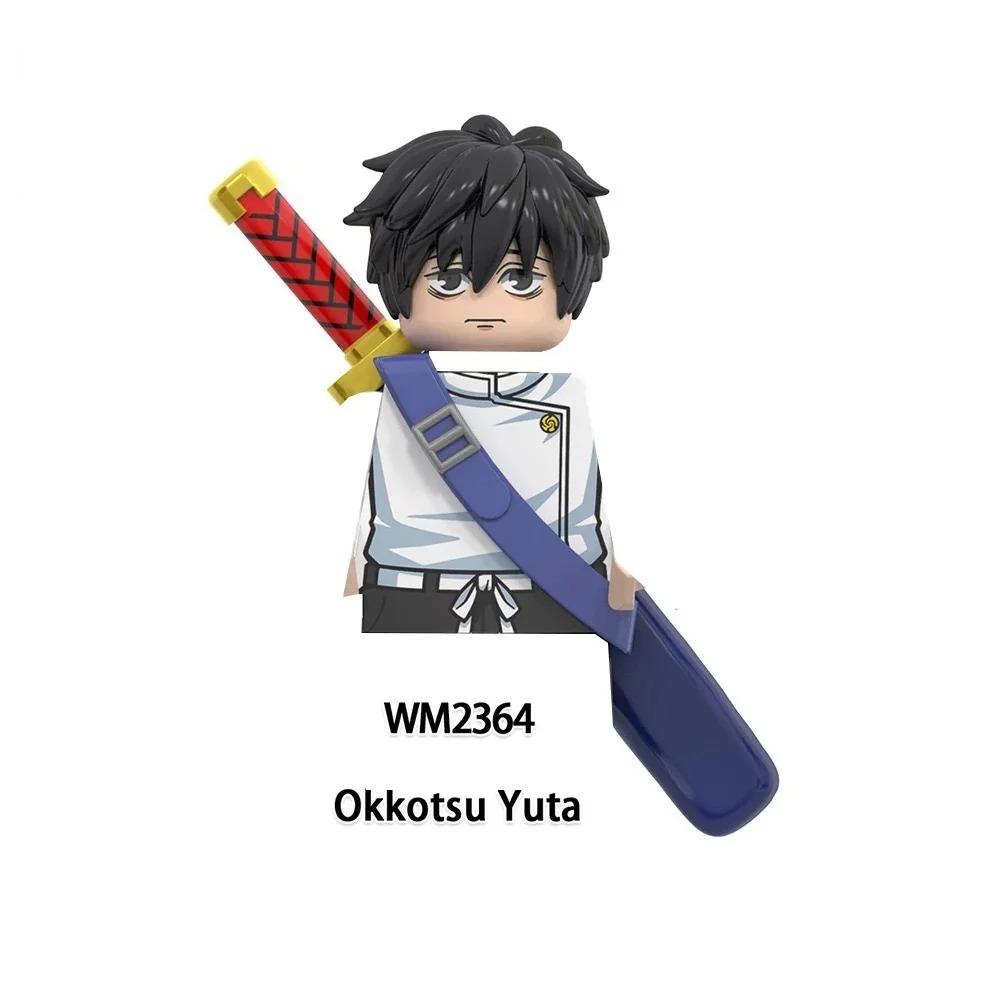 Аниме Мультфильм Магическая битва Годжо Сатору Итадори Юдзи Фусигуро Мэгуми Оккоцу Юта Конструктор Мини Экшн-фигурки Детская игрушка