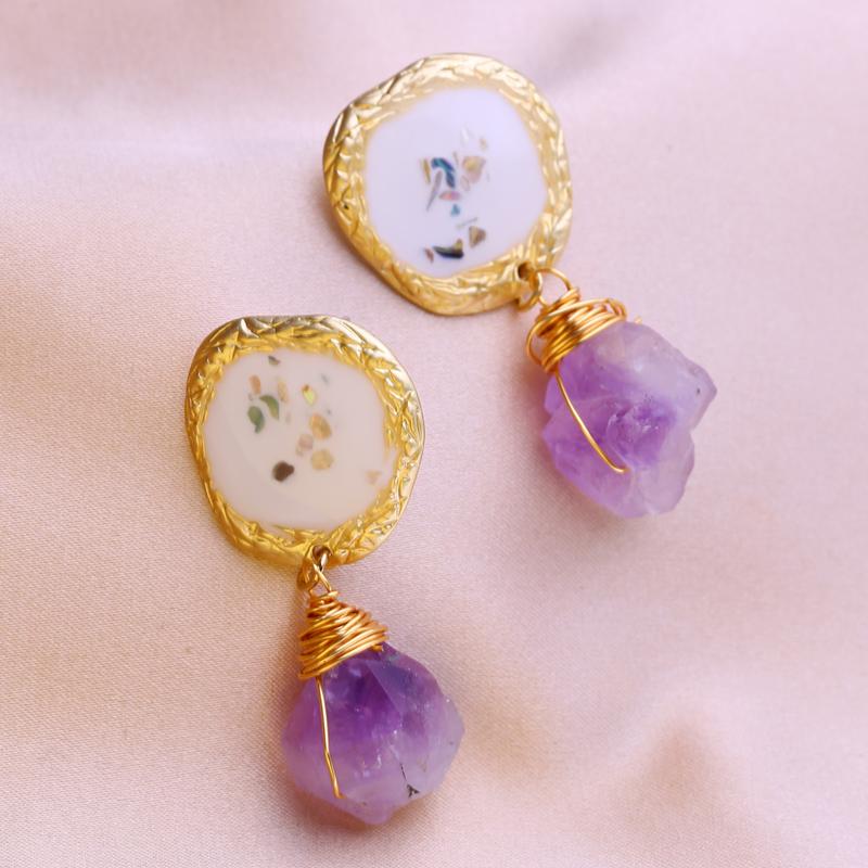 KNIKOO Геометрические длинные серьги для женщин, модные зеленые серьги, ювелирные изделия для свадебной вечеринки, подарки, серьги-капли