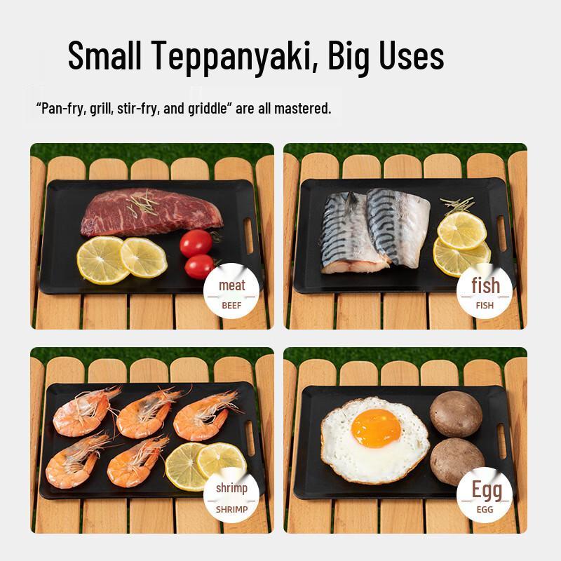 Portable Camping Non-Stick Griddle Plate