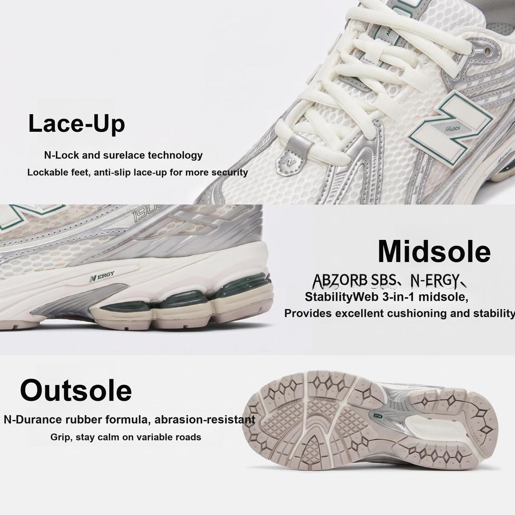 New Balance Кроссовки унисекс 1906R Серебряный кремовый металлик M1906REE