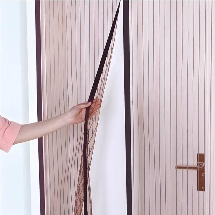 Summer Magnetic Door Net Magnetic Suction Door Curtain Gauze Door Mosquito Proof Household Non Punching Mosquito Proof Invisible Door Curtain