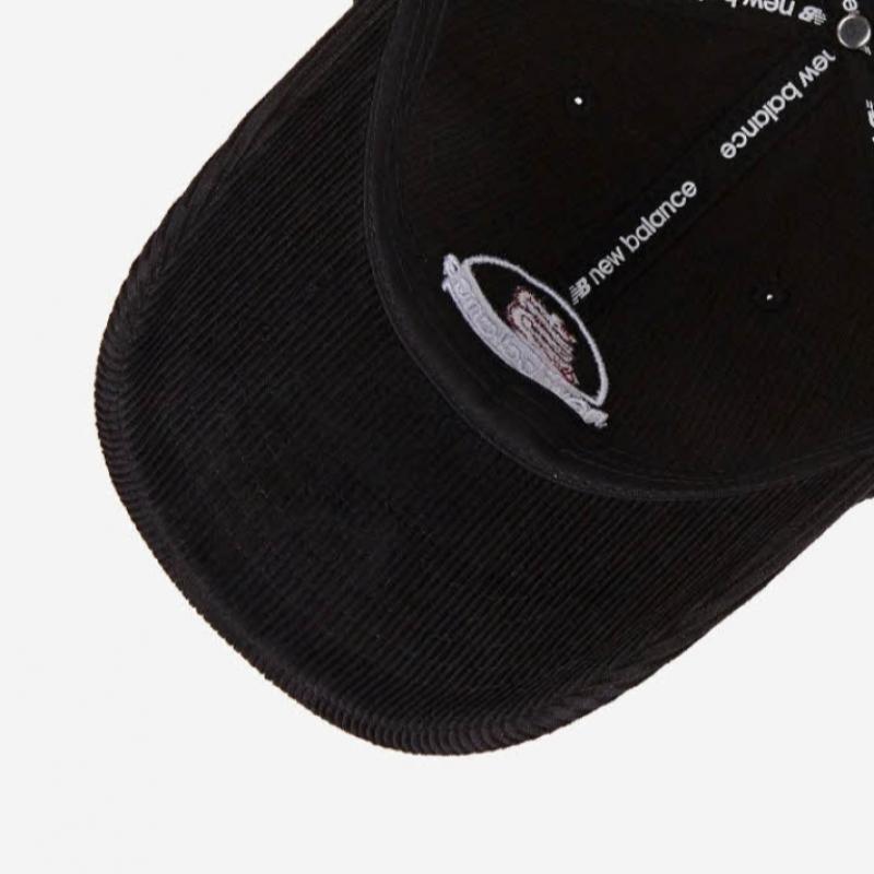 New Balance Кепка Nqj Nbgddfl807 19 Круглый логотип Вельветовая бейсболка