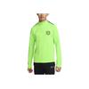 Dri-Fit Academy Pro Модная Универсальная Приятная к коже Быстросохнущая Футболка с длинным рукавом Мужские топы Светло-оранжевый Насыщенный бирюзовый Белый HM5717-399