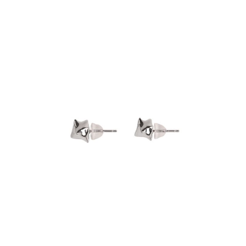 lowool 92.5 Silver struggle earrings