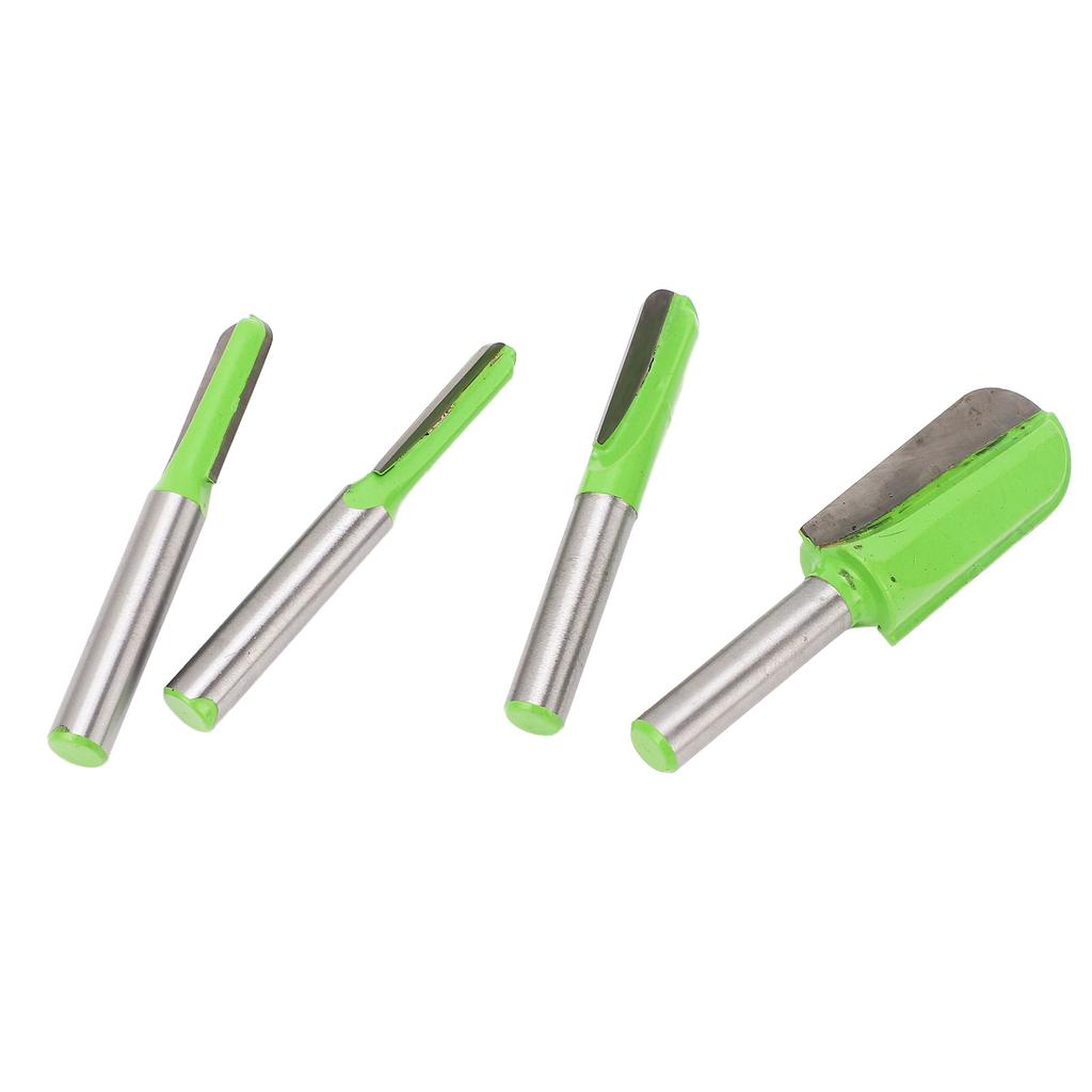 4 шт. Фрезы для выборки сердцевины, глубокие с круглым носом, хвостовик 8 мм, фреза для ЧПУ, деревообработка, резьба, фрезерование