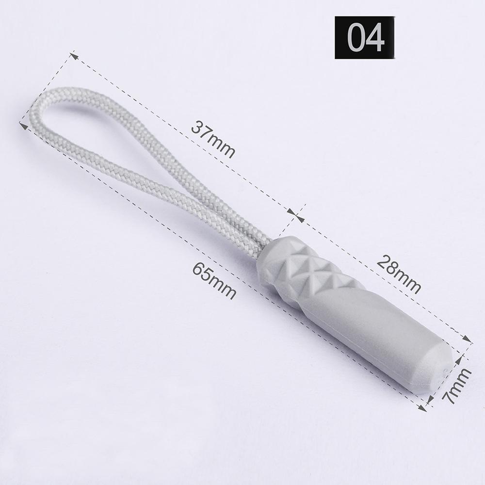 10 шт./лот, 10 цветов, застежки-молнии, съемник на конце, подходит для веревки, сменный зажим, фиксатор сломанной пряжки, чемодан, палатка, рюкзак, шнур на молнии