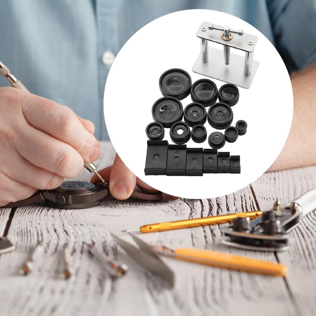 Закрыватель задней крышки часов, Набор инструментов для пресса для часов, Профессиональный набор для ремонта различных видов часов