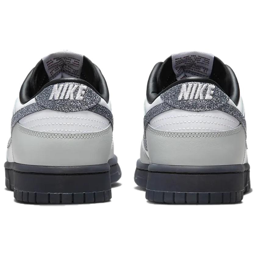 Nike Dunk Low Lx Блестящий Swoosh Белый Светло-Дымчато-Серый Женский HQ3462-191