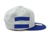 New Era 9FIFTY Heather Stripe Snapback Cap, Shadow Heather/Royal