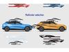 Compatible Ford Mustang Mach-E Full Car Wrap with Racing Decal