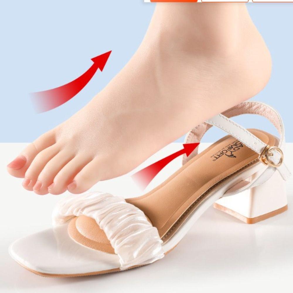 Soft Anti-Slip Inserts with Adhesive Tape Sandal Insoles High Heels Pad  Sandal Accessories