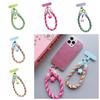 Шнурок для мобильного телефона с защитой от потери, съемный мультяшный брелок для телефона, плетеный ремешок для телефона, подвеска для чехла телефона