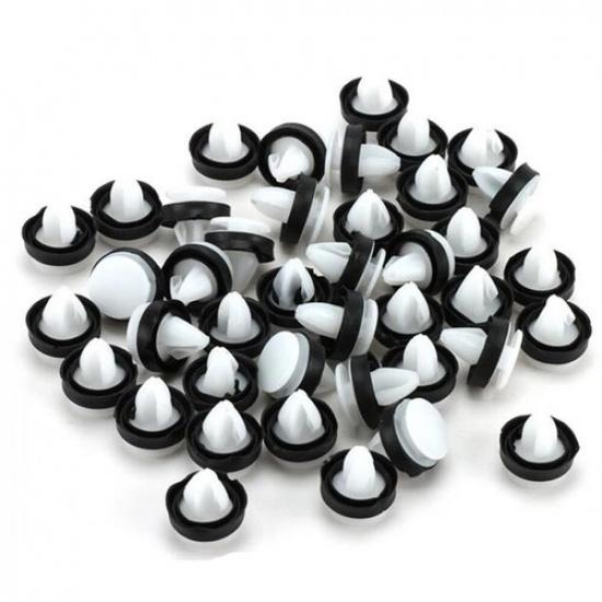 40x Front Door Plastic Trim Clips for Ford Transit 150 250 350 Range Rover Sport